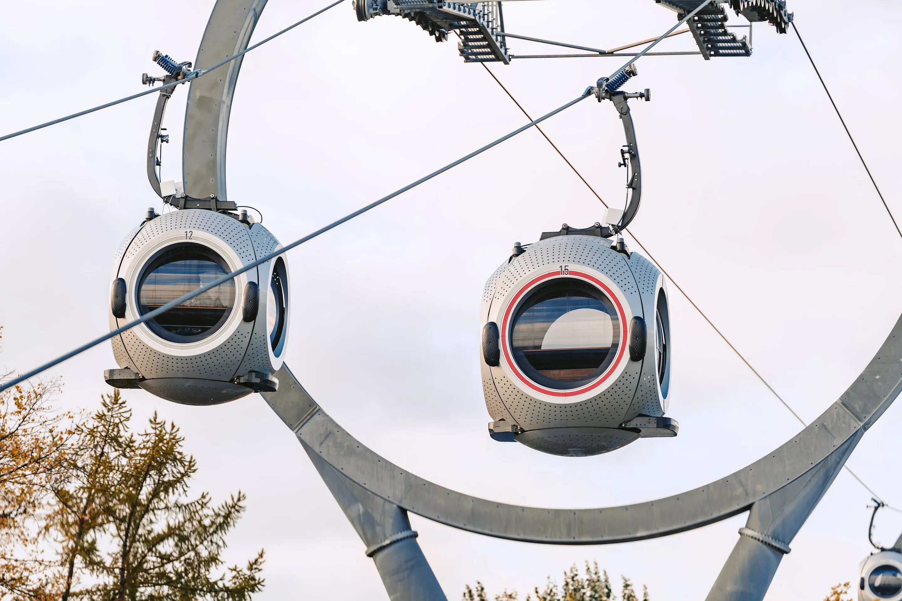 Place VDNH cable car