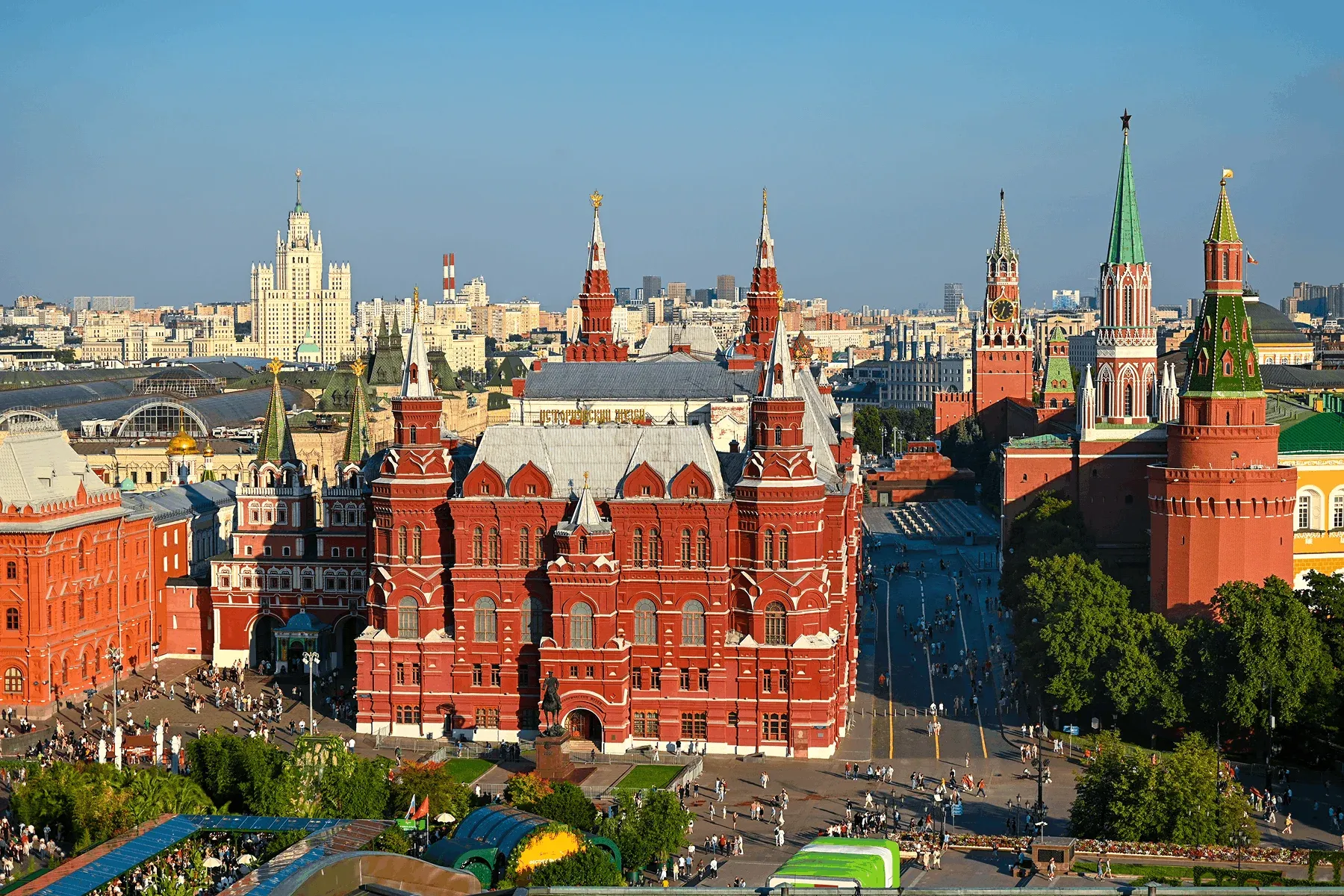Red Square Moscow Monday
