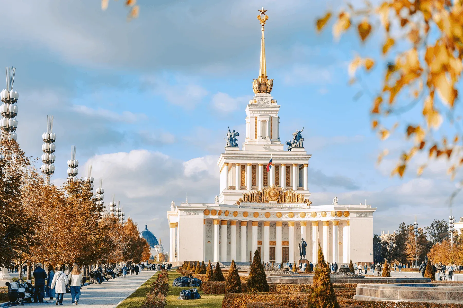 VDNH walk Moscow