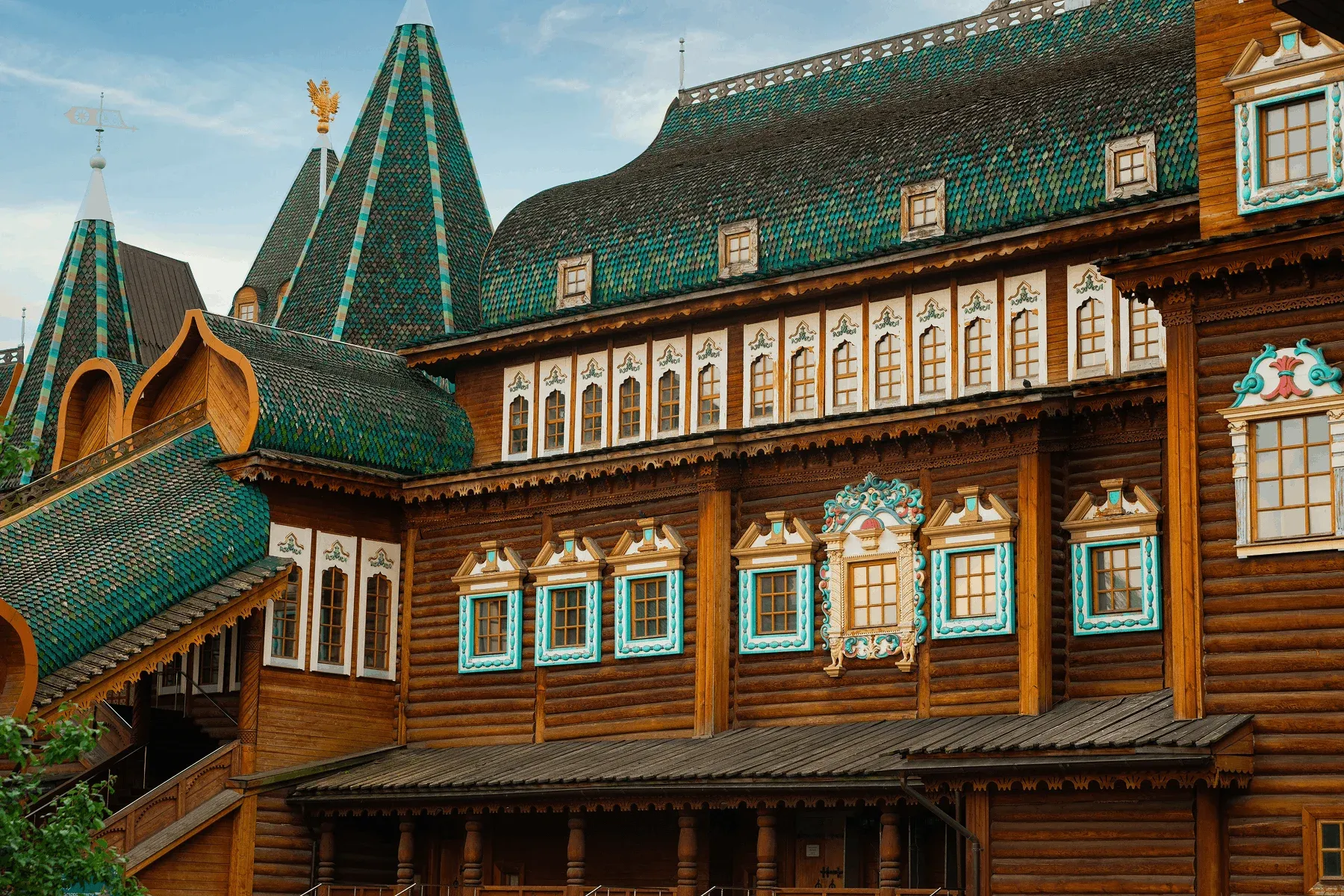 Tsar Alexei Mikhailovich's Wooden Palace in Kolomenskoye