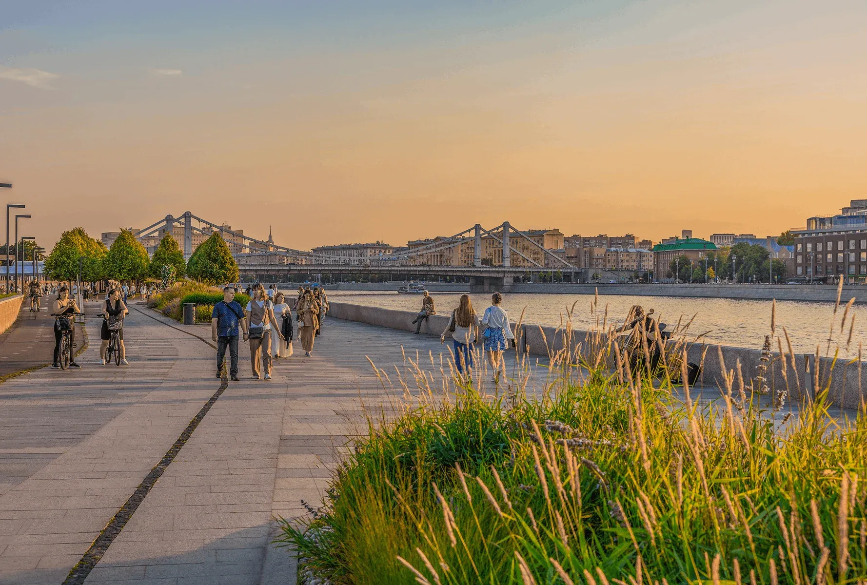 Krymskaya Embankment Moscow