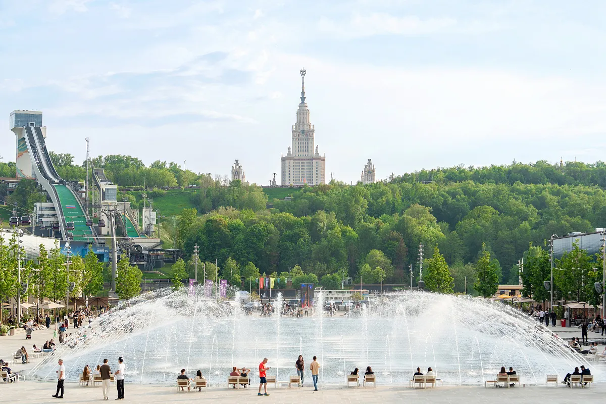 Лужники фонтан