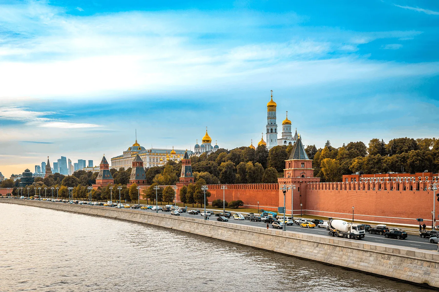 Moskvoretskaya Embankment Moscow