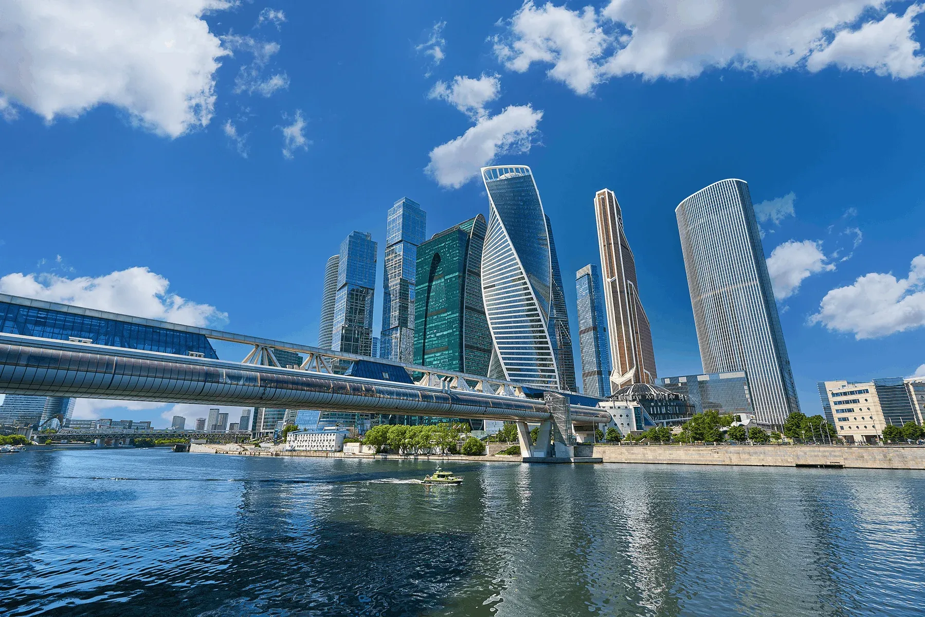 Presnenskaya Embankment Moscow
